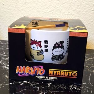 Naruto Noodle Bowl with Chopsticks